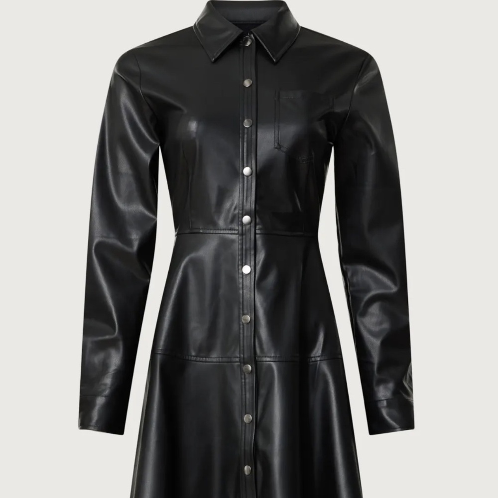 Jason Wu Collective Button up Longsleeve Mini Dress
